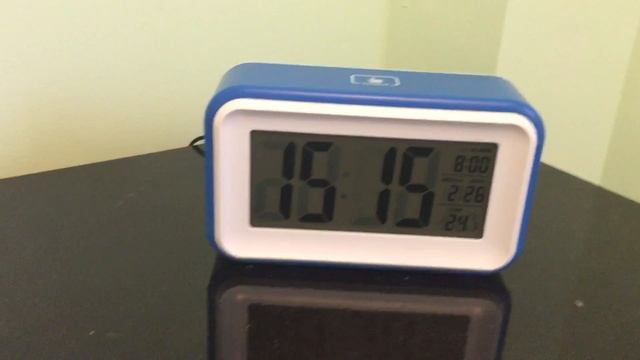 4.6" LCD White Light Perpetual Calendar Alarm Clock | Review смотреть онлайн
