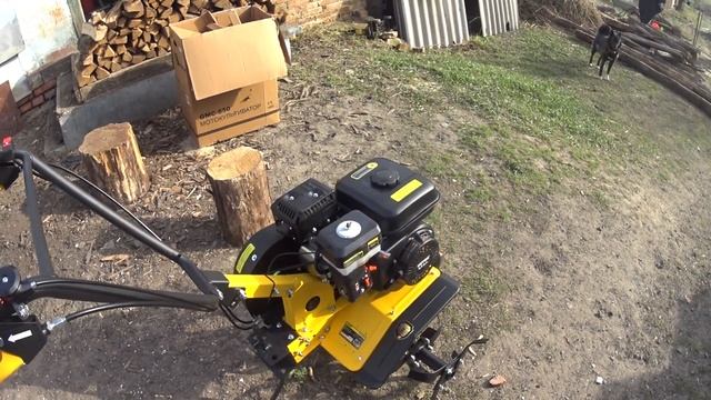 Новый помошник в деревне мотокультиватор Huter GMC 850 6 5 л с
