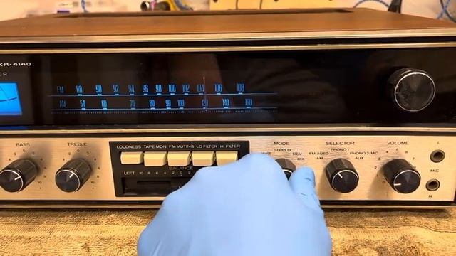 Kenwood KR-4140 Stereo Receiver смотреть онлайн