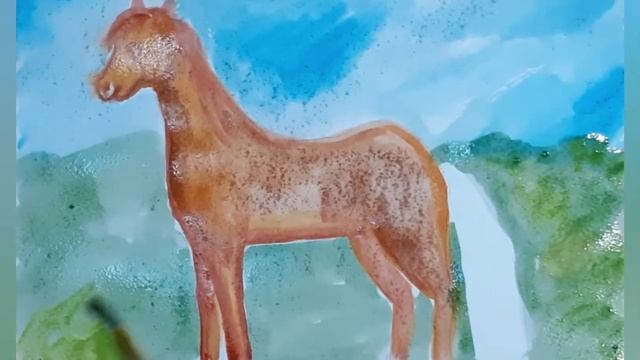 Малювати просто.Мій милий поні. Як намалювати коня олівцем і фарбами. Малюнки для дітей. смотреть онлайн
