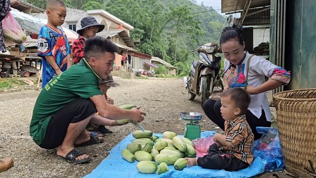 Thanks To The Kindness Of The Neighbors Who Helped The 17-year-old Single Mother - Harvest Cucumber