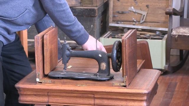 Burlington History Uncovered: 1862 Singer Sewing Machine смотреть онлайн