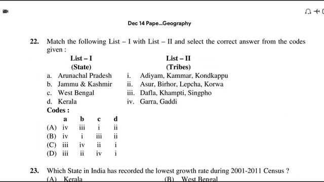 Ugc Net Geography December 2014 Paper II Explain . смотреть онлайн