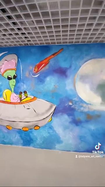 РИСУЕМ МОНСТРОВ. КОСМОС. ПРИШЕЛЬЦЫ. РОСПИСЬ СТЕН. ХУДОЖНИК смотреть онлайн