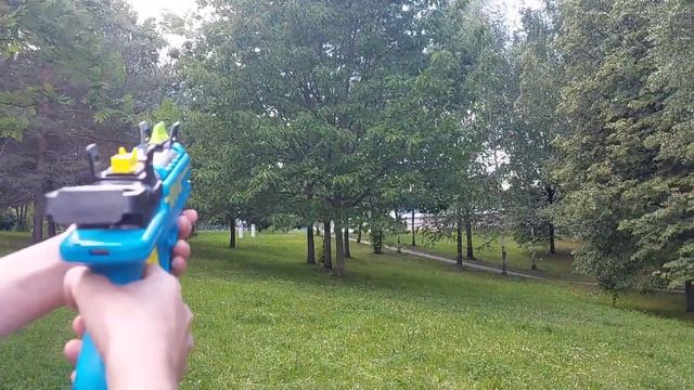 Недооценённый,но действительно крутой бластер/ nerf rival Vision. nerf around us. смотреть онлайн