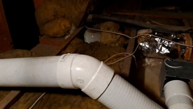 Bathroom Extractor Fan install using rigid plastic duct смотреть онлайн