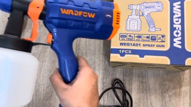 WADFOW Spray Gun 450W WEG1A01 Unboxing by Buttar Enterprises 03350506506 | Lahore Pakistan смотреть онлайн