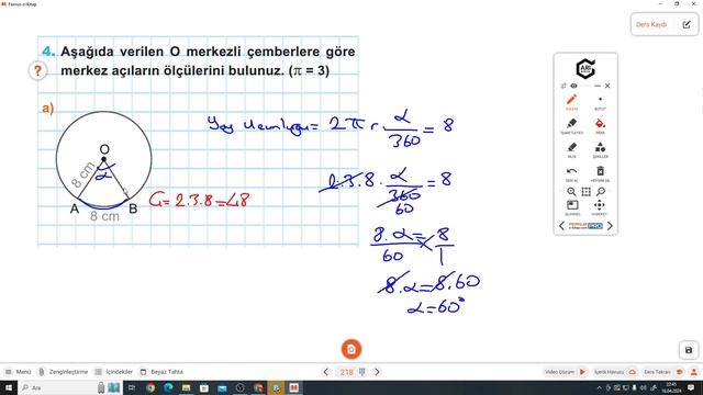 7.SINIF ATÖLYEM S.217-218 ÇEMBERİN VE ÇEMBER YAYININ UZUNLUĞU смотреть онлайн