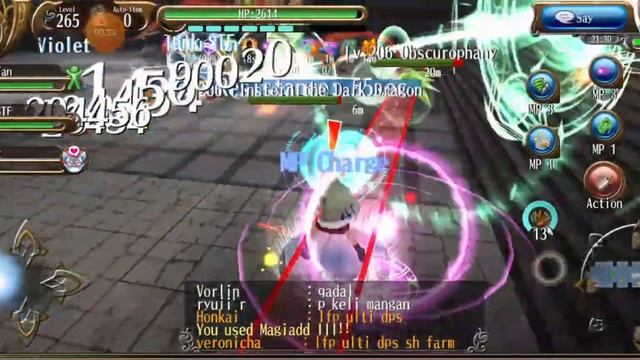 Toram Online: INT DEX Magic Device DPS vs Finstern (0:33) смотреть онлайн