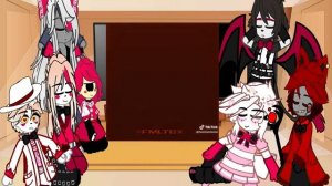 Hazbin Hotel react to RadioApple ||📻🍎|| SHIP || Gacha reacts