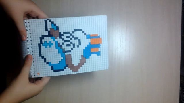 Рисунки по клеточкам #2 смотреть онлайн