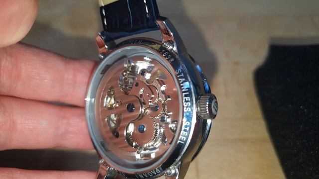 Pagani Design skeleton watch PD 1638 смотреть онлайн