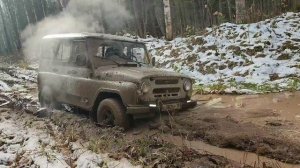 покатушки на УАЗе.