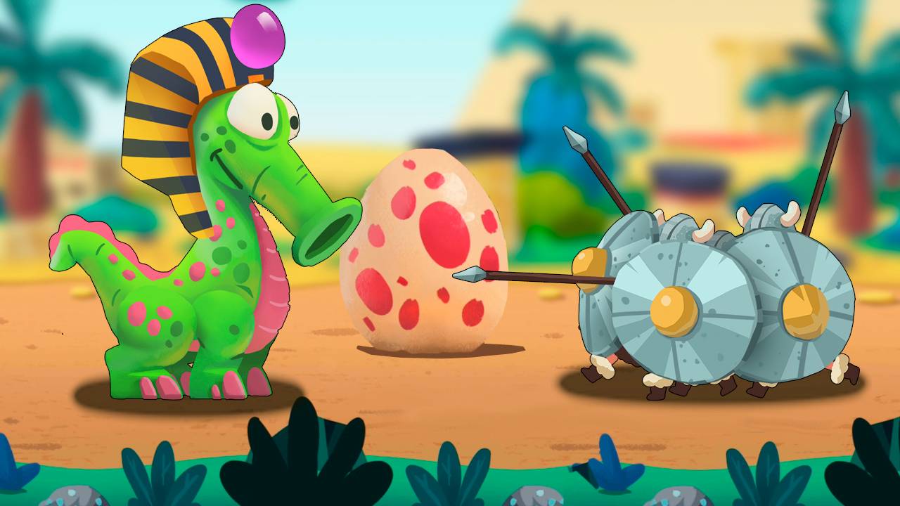 Дино Беш 2 прохождение мульт игры DINO BASH 2 на андроид серия 8