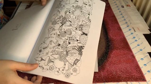 Colouring Heaven Alice Special Adult Colouring Book Flip thru смотреть онлайн