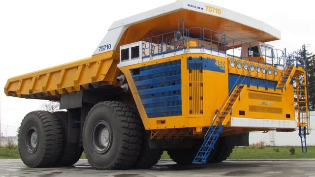 BELAZ. How are giant dump trucks produced? смотреть онлайн