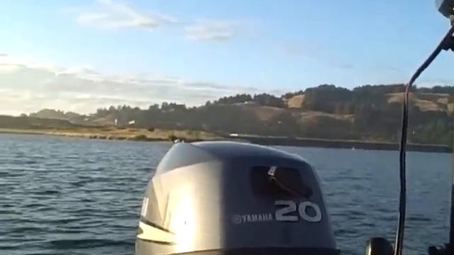 Yamaha 20 Hp Outboard And Saturn Boat