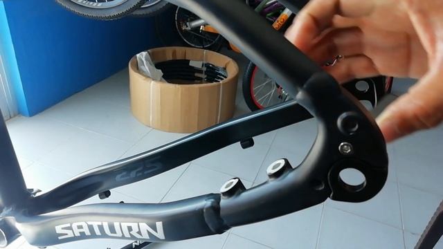 SATURN CALYPSO MTB FRAME | PWEDENG I-CONVERT SA 12X142 TRU AXLE! | BAGONG MPAPS CYCLE HAUS!