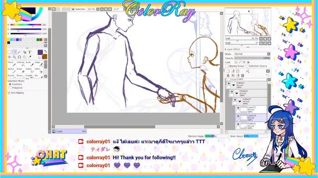 [TH/EN] Draw some OMORI x Basil (no audio) #1 Warning : spoilers смотреть онлайн
