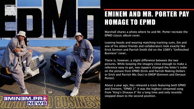 Eminem and Mr. Porter Pay Homage to EPMD смотреть онлайн