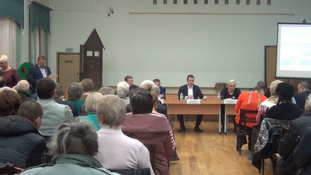 Встреча главы управы района Выхино Жулебино С. В. Сандурского с жителями 16 10 2019 ч 2 смотреть онлайн