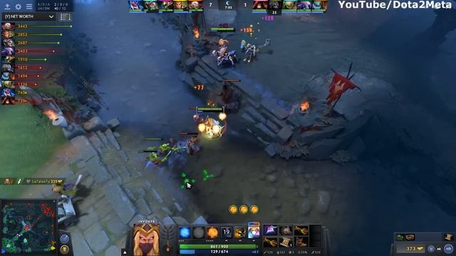 Pro Invoker SunStrike and Atos Combo by Velone Crazy MMR Gameplay Patch 7.01 Dota 2 смотреть онлайн