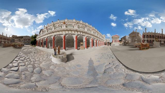 Ancient Rome - Roman Forum Reconstruction in 3D! (360/VR Tour) смотреть онлайн