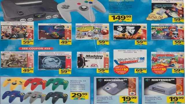 VIDEO GAME ADS FROM THE 90'S (PLAYSTATION, N64, SEGA SATURN, & MORE) смотреть онлайн