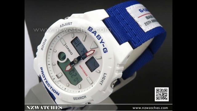 Casio Baby-G Tide graph 25th Anniversary Limited Watch BAX-125-2A, BAX125 смотреть онлайн