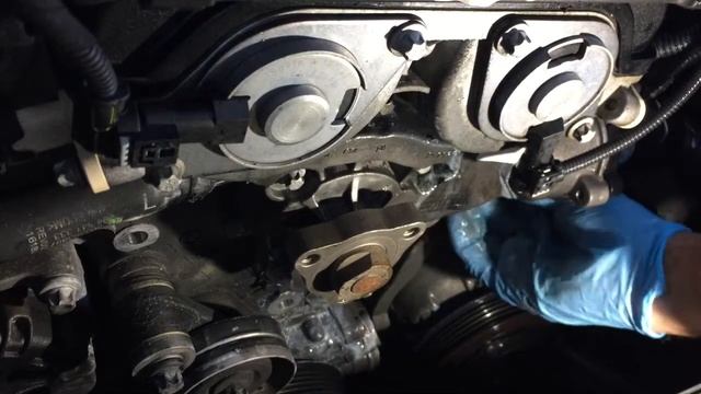 Replacing Water Pump 2013 Cruze смотреть онлайн