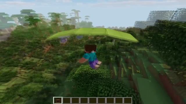 Minecraft мод на парашют смотреть онлайн