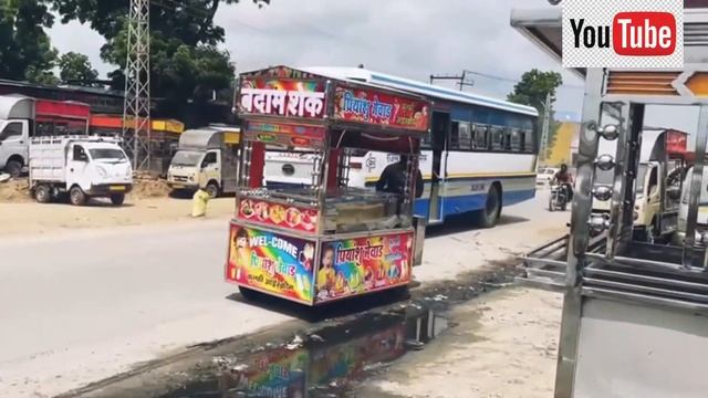 ice cream 🍦 Tempo body .ice cream 🍨 lari Pani puri lari .fast food tempo sab bnaye jate h смотреть онлайн