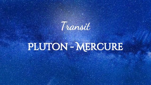 Transit de Pluton à votre Mercure || Astrologie смотреть онлайн