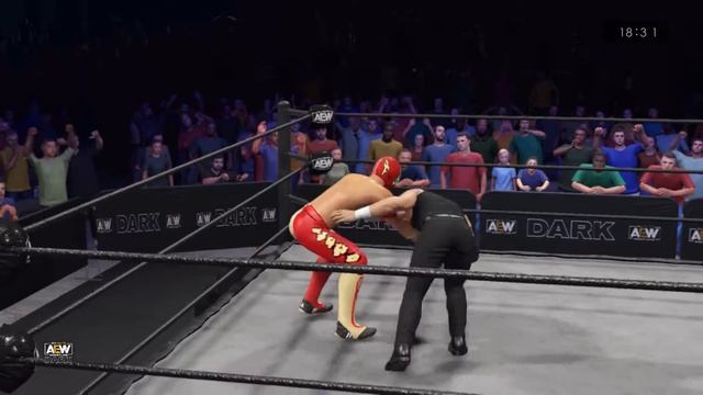 Ari Daivari vs Fuego Del Sol / Singles Match / AEW Dark #157 / WWE 2K22 смотреть онлайн