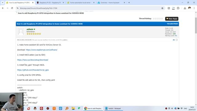 How To Install Home Assistant On KinCony Server-Mini (Raspberry Pi4)