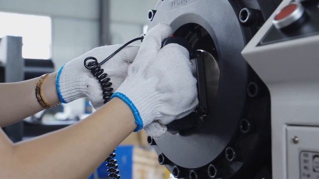 YONG-FENG Y120 Hydraulic hose crimping machine смотреть онлайн