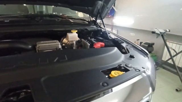 Додж РЭМ 1500  установка мегамощных воздушных сигналов