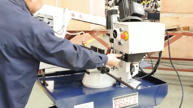 Bolton Tools - BS-315G - 9 Inch x 12-3/8 Inch Mitering Horizontal Bandsaw With Swivel Mast смотреть онлайн