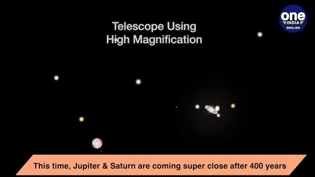 Rare event: Jupiter Saturn to come this close after 400 years | Oneindia News смотреть онлайн