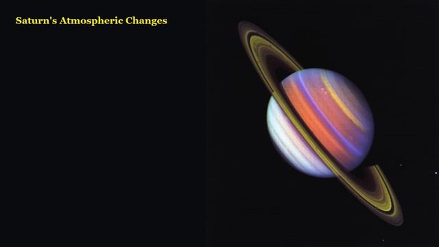 Saturn: Full View Images By Voyagers смотреть онлайн