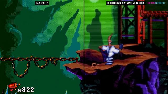 Sega Mega Drive & Genesis - RetroArch CRT TV Shader/Filter