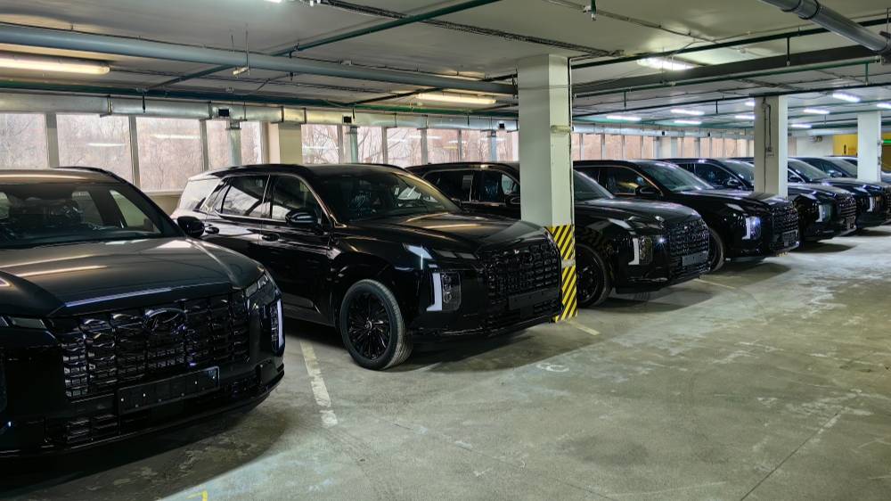 НОВЫЕ ХЕНДЭ ПАЛИСАДЫ 2024 г.в. 3,5 л. бензин, 249 л.с. чёрные Black Edition 4WD, 7 и 8 мест в Москве смотреть онлайн