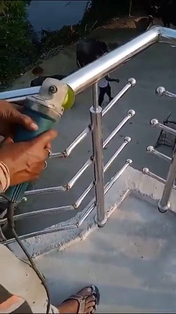 Shining of Stainless Steel Surface by Hand Grinder Machine || Abrasive Machining Process смотреть онлайн