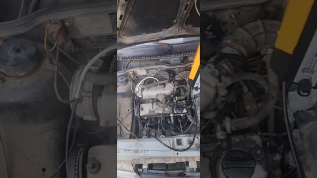 Проверка дымогенератором.Вот так сильно влияет подсос воздуха на работу двигателя.