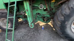 Ремонт комбайна ДОН-1500-Б.Сняли подбарабанье ,грохот,решета.12.04.2024.