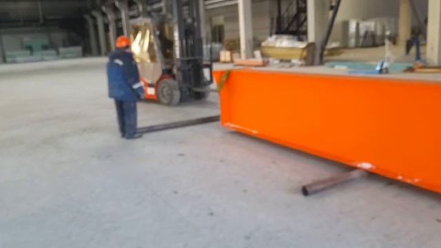Выгрузка оборудования,подготовка к монтажу смотреть онлайн