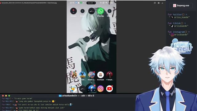 COBA REVIEW WALLPAPER KALIAN PART #0【VTUBER INDONESIA】 смотреть онлайн