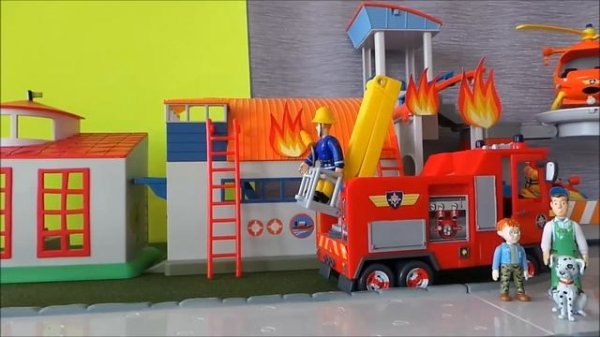 Fireman Sam Great Fire Of Pontypandy 2 - Ocean Rescue Centre Feuerwehrmann Sam TV Show