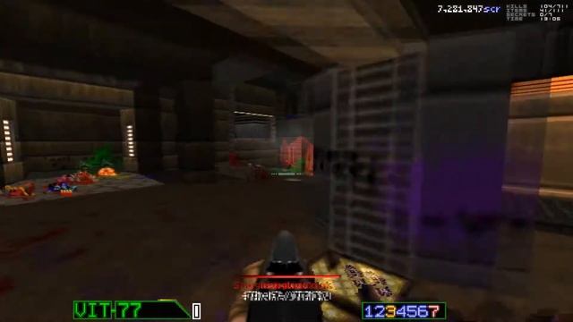 [Doom II] Back to Saturn X; MAP12: Underground Initiations odc. 1 смотреть онлайн