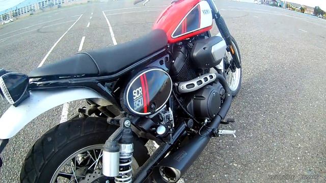 2017 Yamaha SCR950 V&H exhaust смотреть онлайн